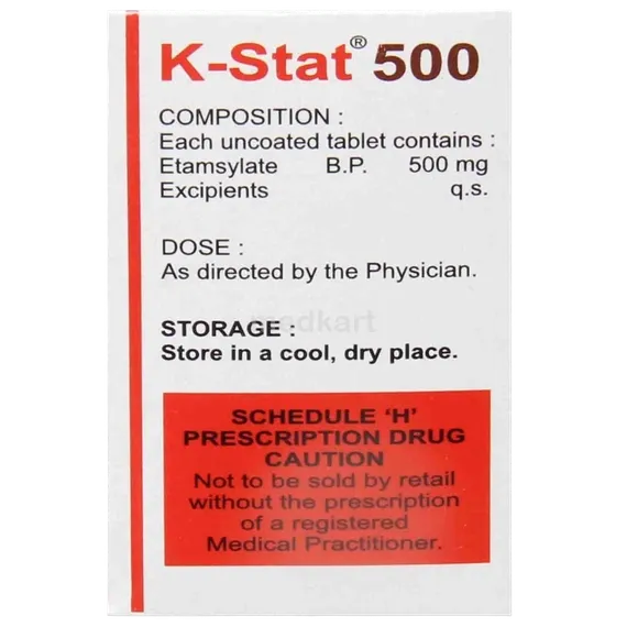 k stat 500mg tablet 10's